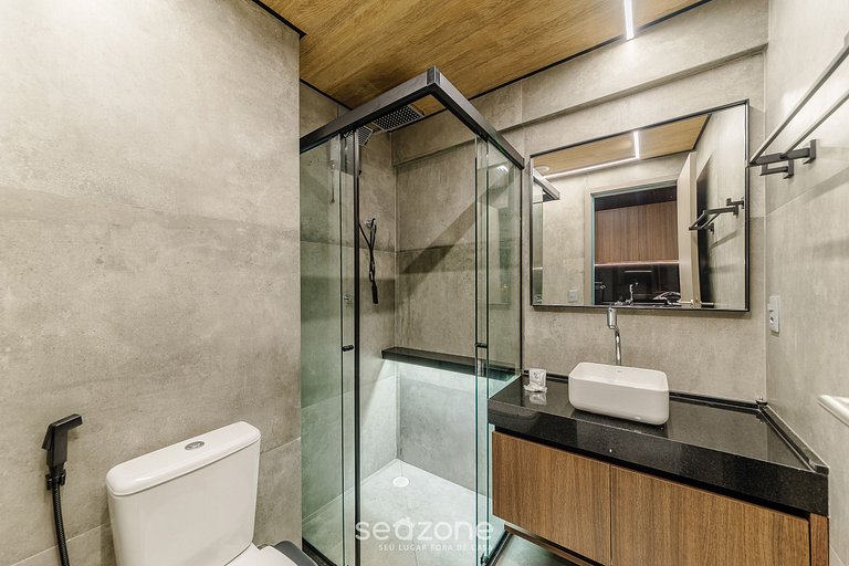 Studio completo c/ vista mar em Maceió NWT1416