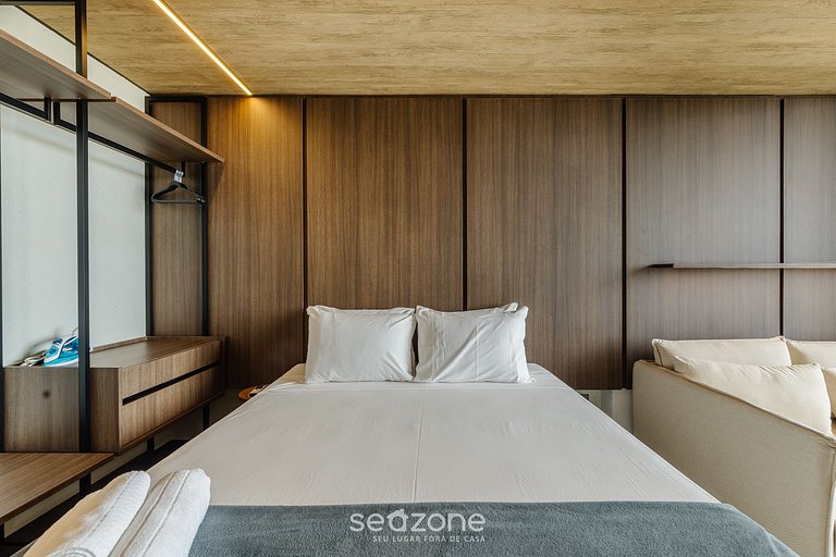 Estudio completo c/ vista al mar en Maceió NWT1416