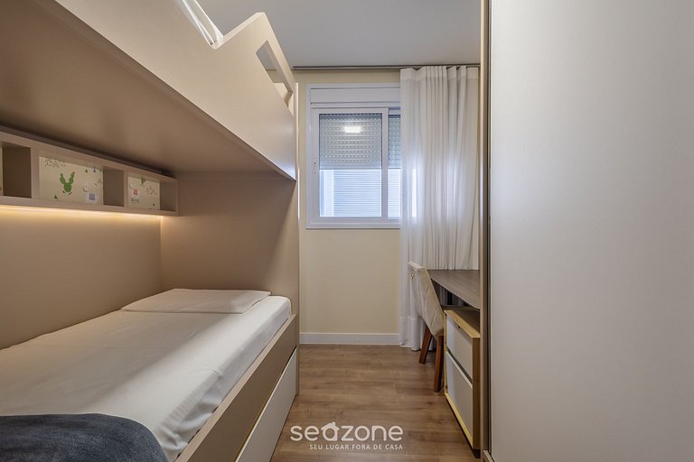 Apto en Cond. c/ Piscina a 120 m de Playa LTT1003