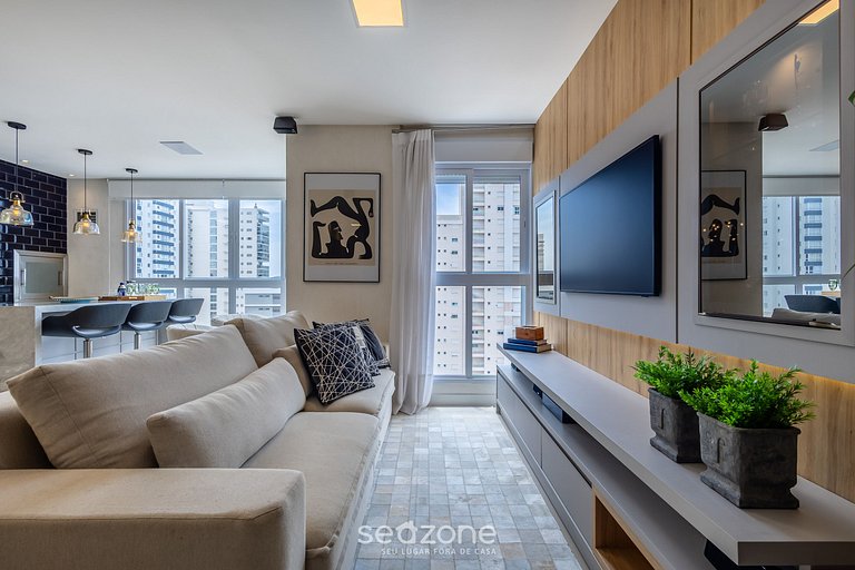 Apto en Cond. c/ Piscina a 120 m de Playa LTT1003