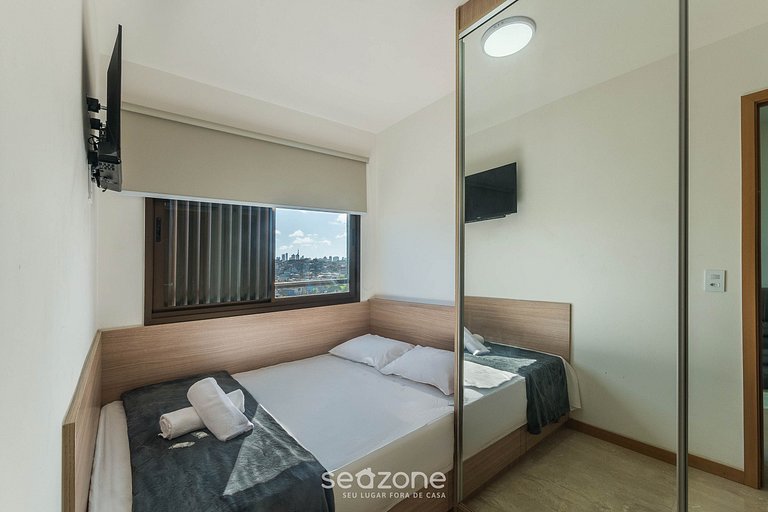 Apto Vista Mar em Cond. c/ Piscina SOA0604