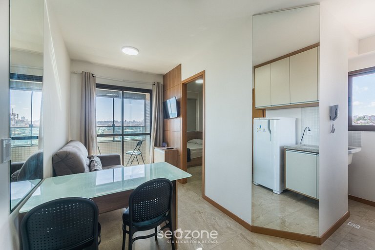 Apto Vista Mar em Cond. c/ Piscina SOA0604