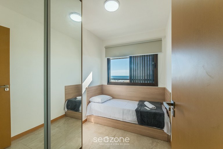 Apto Vista Mar em Cond. c/ Piscina SOA0604