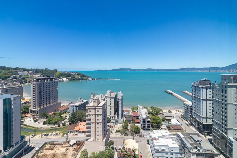 Apto vista mar cond. c/ piscina 280m Praia MHF2105