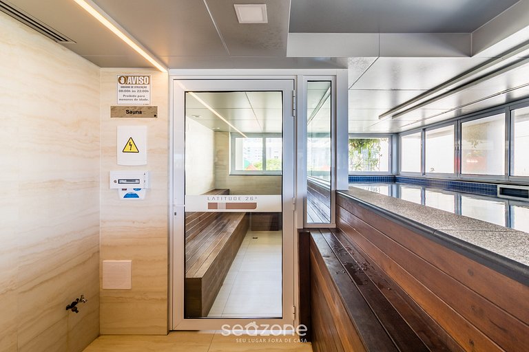 Apto en Cond. c/ Piscina a 120 m de Playa LTT1003