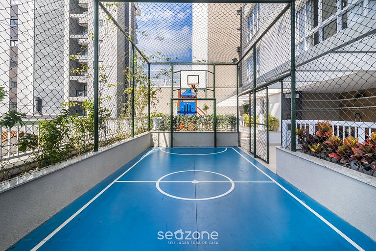 Aptos em Prédio com Piscina a 100 m da Praia - LTT