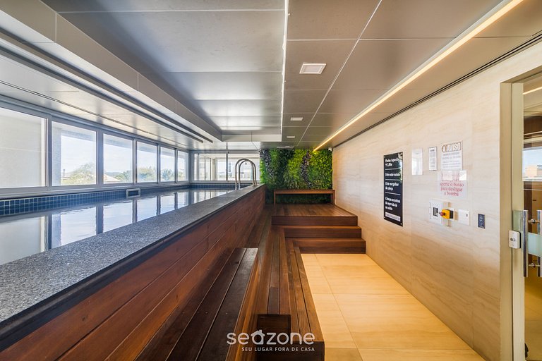 Aptos em Prédio com Piscina a 120 m da Praia - LTT