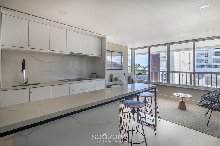 Apto en Cond. c/ Piscina a 120 m de Playa LTT1003