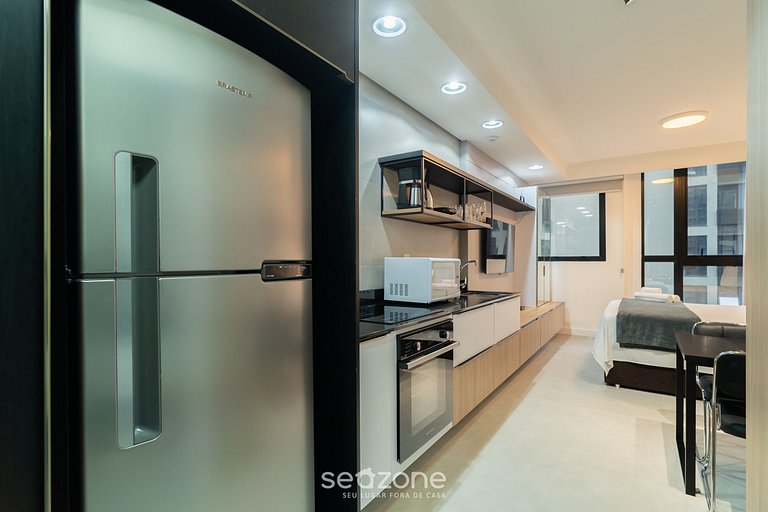 Estudio en cond. c/ gimnasio cerca del HU VTD0316