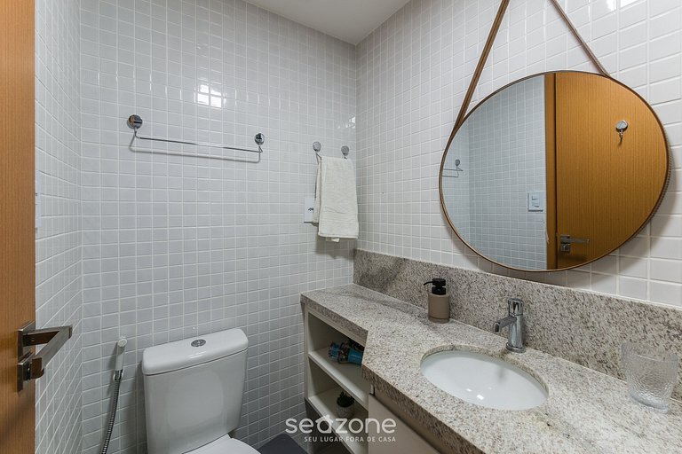 Apto a 750 m del mar, piscina en la azotea SMT0119