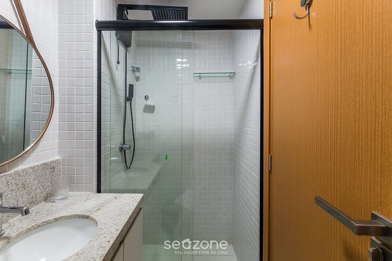 Apto a 750 m del mar, piscina en la azotea SMT0119