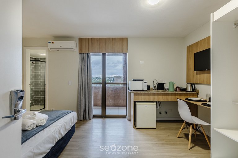 Estudio con balcón y ubicación premium UPP0616