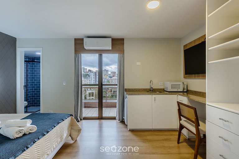 Studio em cond. c/ piscina coberta UPP0508