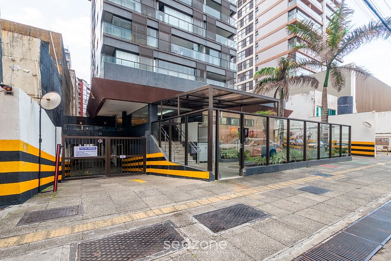 Apto c/ varanda e vista Mar em Salvador - ESB0711