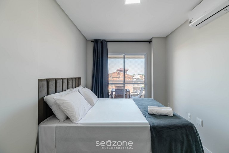 Apartamento c/ Churrasqueira 600m da Praia OBP0305