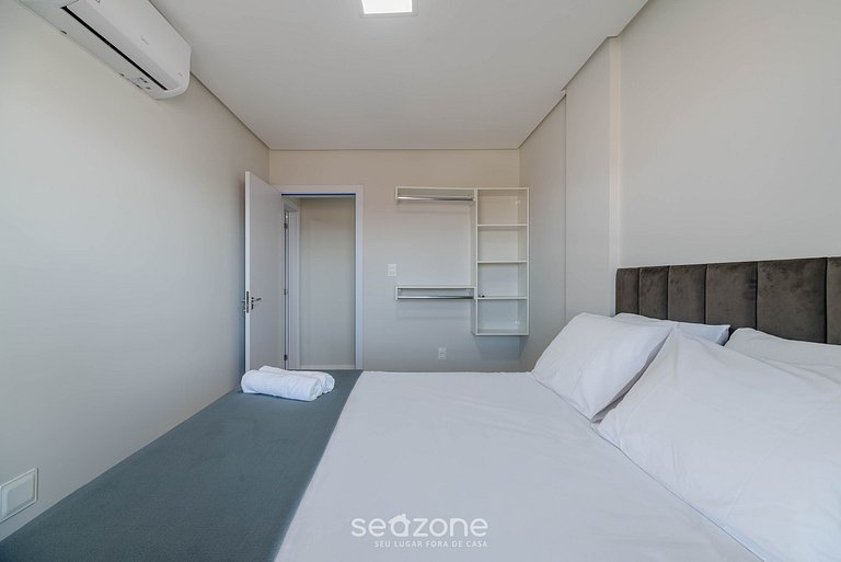 Apartamento c/ Churrasqueira 600m da Praia OBP0305