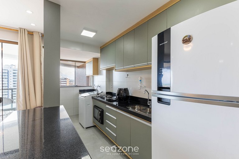 Apto Vista Mar a 300 m da Praia MMD0802