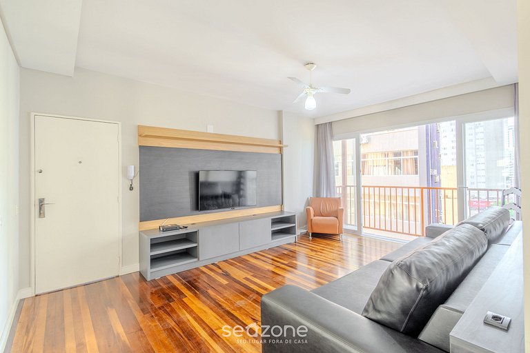 Depto 3D c/ balcón vista mar en BC MRD0501