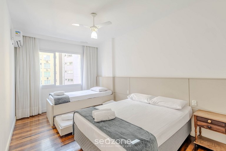 Depto 3D c/ balcón vista mar en BC MRD0501