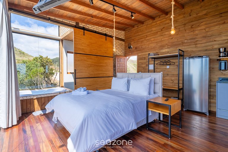 Cabana c/ jacuzzi prox. de Florianópolis VST026