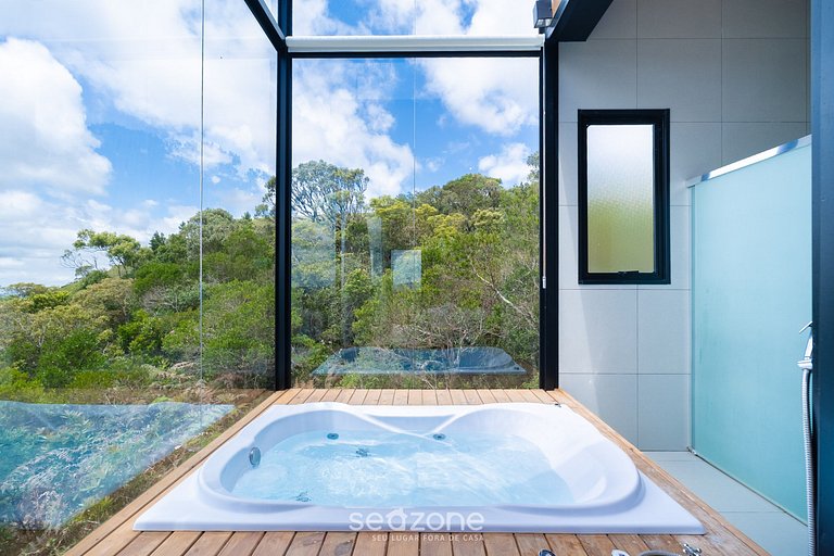 Cabaña con chimenea e hidromasaje! VST044