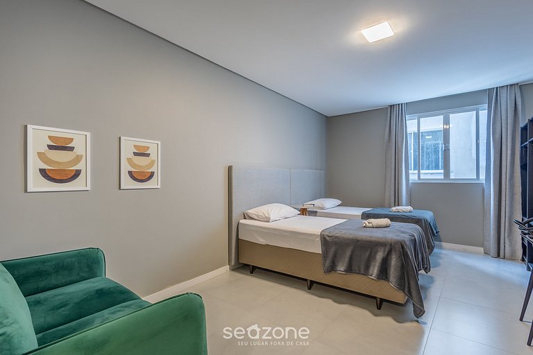 Estúdio completo a 650 m del mar en BC - DPR0010