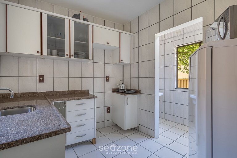 Apto en Cond. c/ Piscina 140 m de la Playa RAR0213