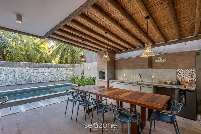 Casa c/ Piscina a 140 m de la Playa CLB0002