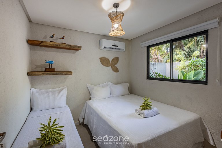 Casa c/ Piscina a 140m da Praia CLB0002