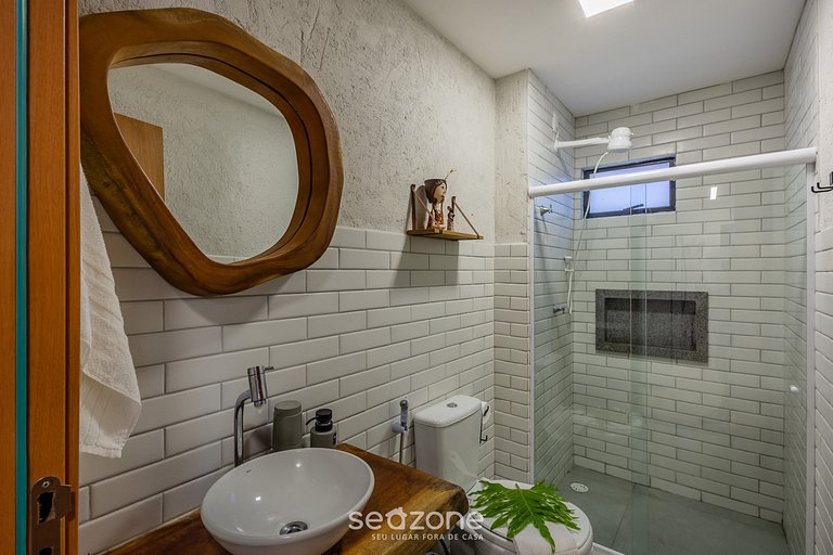 Casa c/ Piscina a 140m da Praia CLB0002