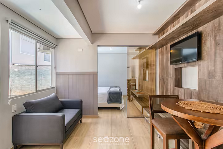 Studio novo c/ piscina em Santa Mônica ASK001