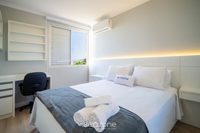 Apto 2 Dormitorios c/ Aire en Floripa CIS0033