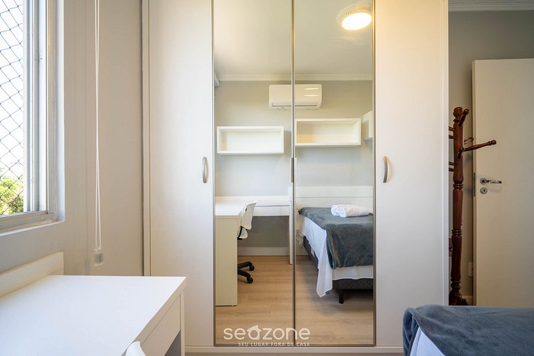 Apto 2 Quartos c/ Ar em Floripa CIS0033