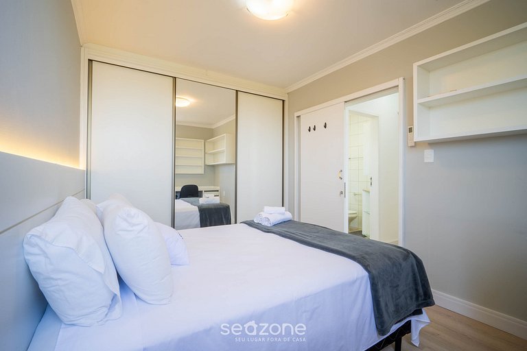 Apto 2 Quartos c/ Ar em Floripa CIS0033