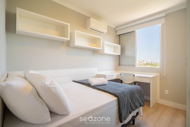 Apto 2 Dormitorios c/ Aire en Floripa CIS0033