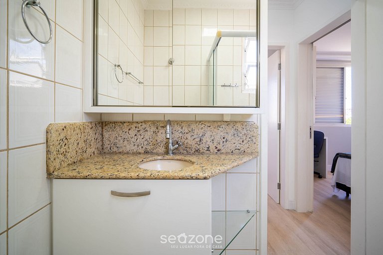 Apto 2 Quartos c/ Ar em Floripa CIS0033