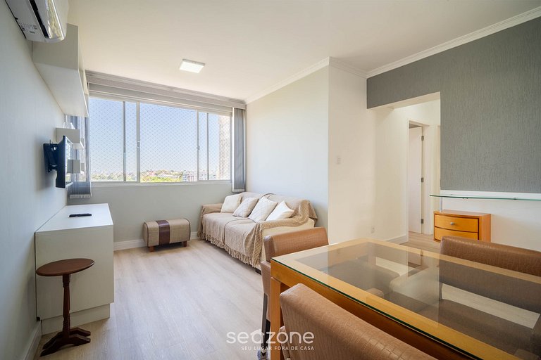 Apto 2 Quartos c/ Ar em Floripa CIS0033