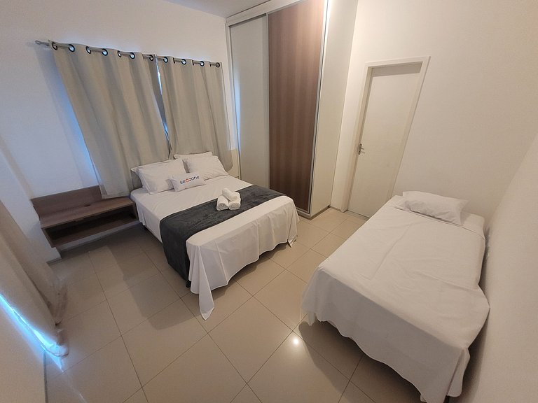 Apto c/ 2 Quartos a 150 m da Praia KVD0201