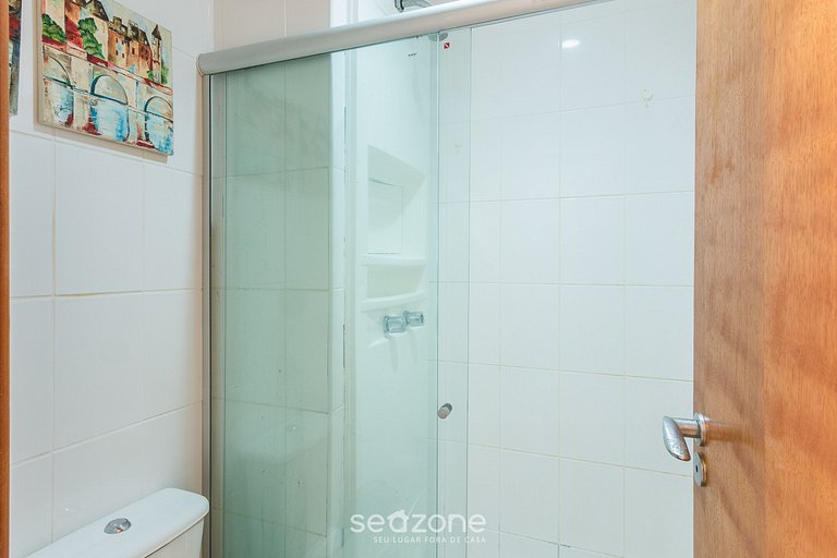 Estúdio c/ Vista Mar Parcial SOC0316