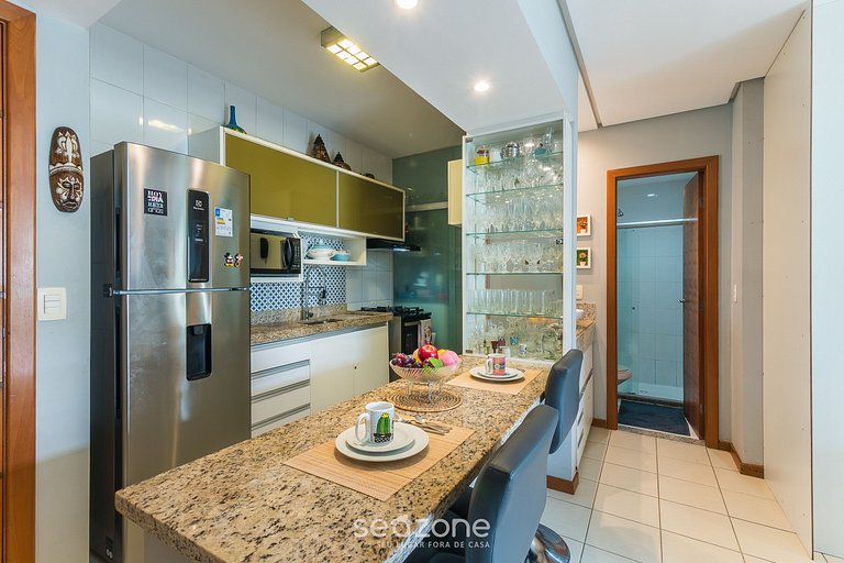 Conforto c/ Vista Mar Parcial SOC0316