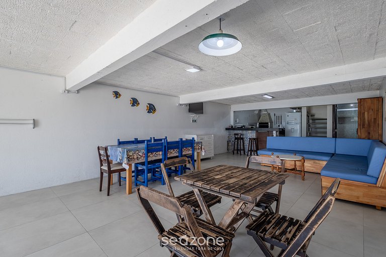 Hermosa casa en la arena c/vista al mar APC2200