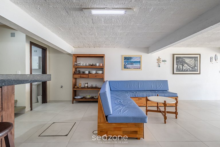 Hermosa casa en la arena c/vista al mar APC2200