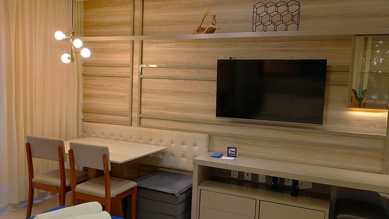 Studio completo a 550m da Praia da Barra EAI0605