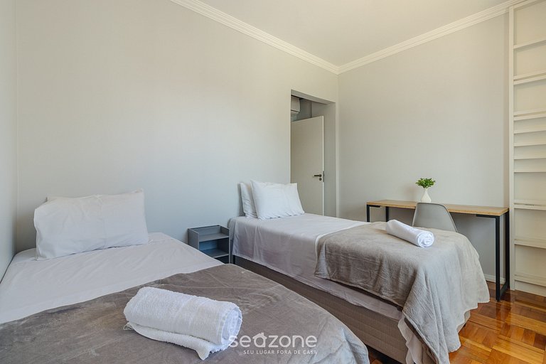 Apto 3Q completo en Centro de Floripa DMA0901