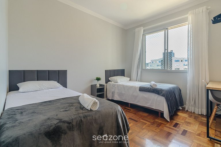 Apto 3Q completo en Centro de Floripa DMA0901