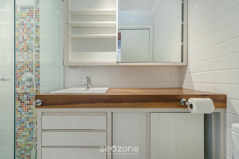 Apto 3Q completo en Centro de Floripa DMA0901