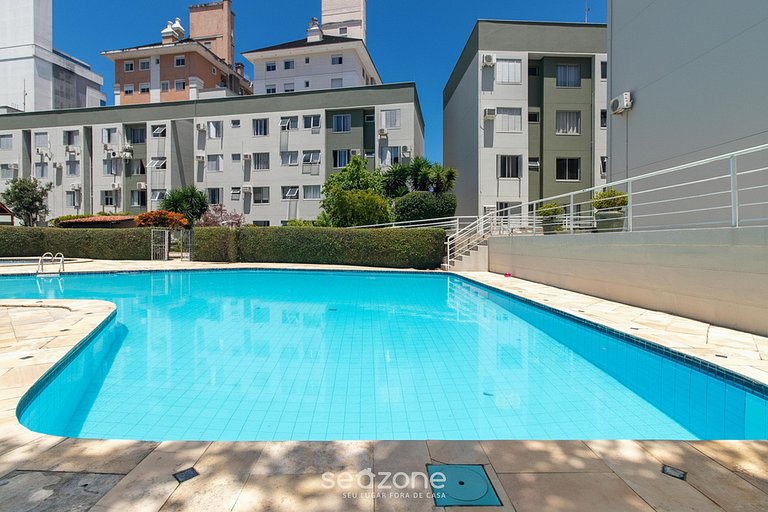 Apto a 650 m do MASC em Floripa BAS0401