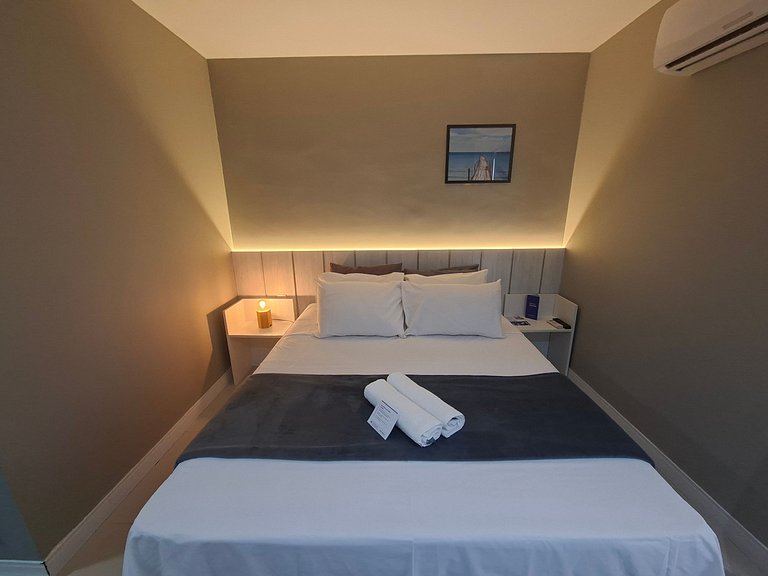 Estúdio Completo a 400 m da Praia HSC0425