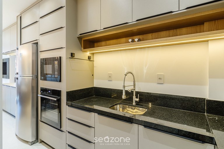 Apto c/ parrilla privada a 90 m del Mar RIH0802