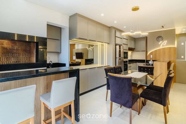 Apto c/ parrilla privada a 90 m del Mar RIH0802